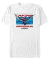 Marvel Men's Sam Captain America Short Sleeve T-shirt In White