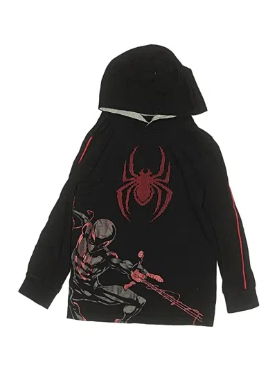 Pre-owned Marvel Kids' Pullover Hoodie In Black