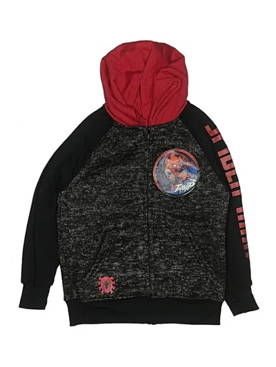 Pre-owned Marvel Kids' Pullover Hoodie In Black