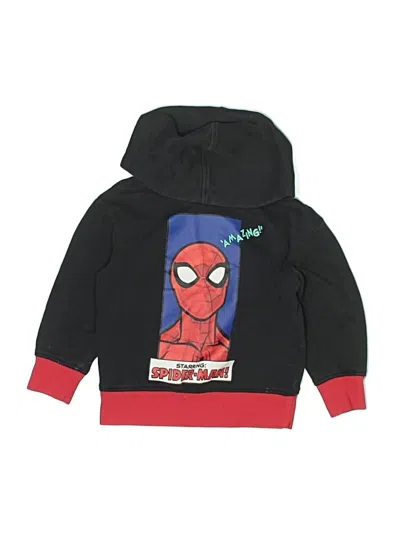 Pre-owned Marvel Kids' Pullover Hoodie In Black