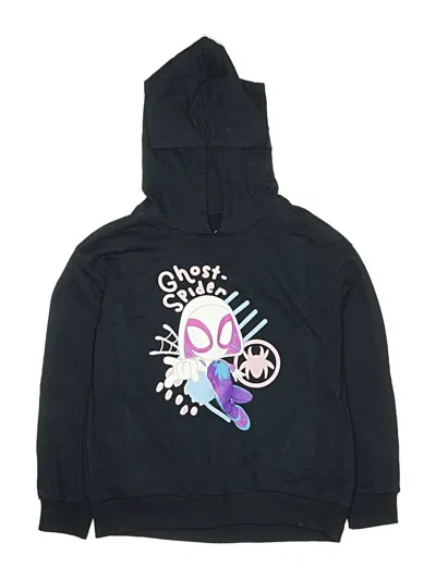 Pre-owned Marvel Kids' Pullover Hoodie In Black