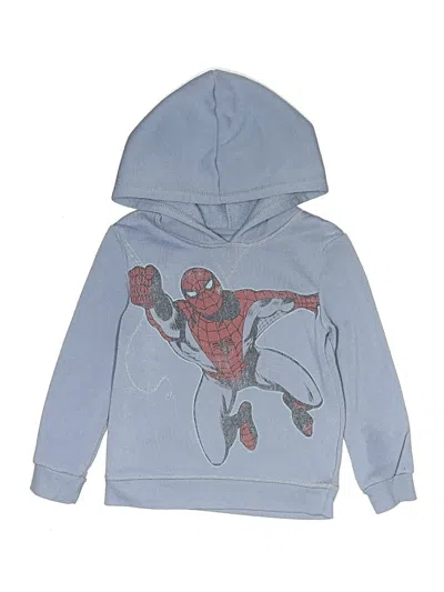 Pre-owned Marvel Kids' Pullover Hoodie In Blue
