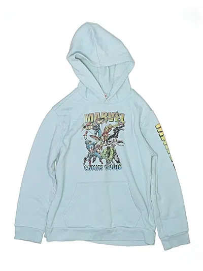 Pre-owned Marvel Kids' Pullover Hoodie In Blue