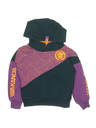 Pre-owned Marvel Kids' Pullover Hoodie In Purple