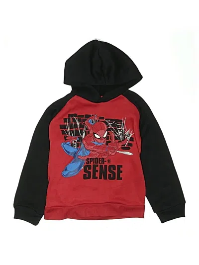 Pre-owned Marvel Kids' Pullover Hoodie In Red