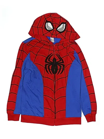 Pre-owned Marvel Kids' Pullover Hoodie In Red