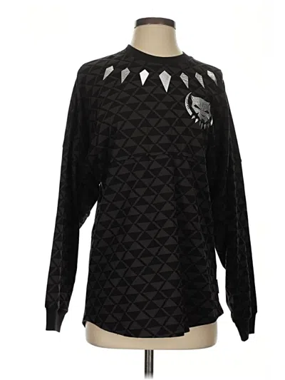 Pre-owned Marvel Pullover Sweater In Black