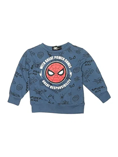 Pre-owned Marvel Kids' Pullover Sweater In Blue