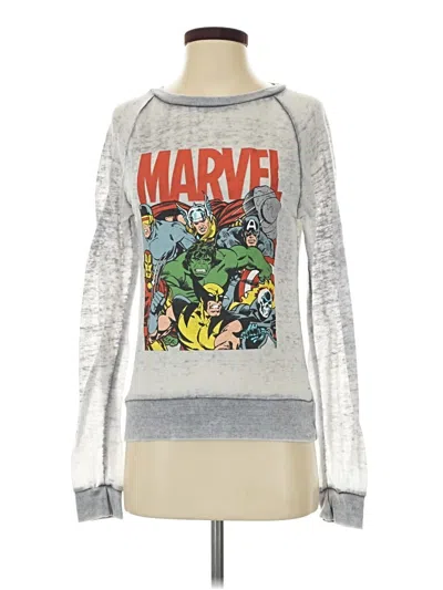 Pre-owned Marvel Pullover Sweater In Silver