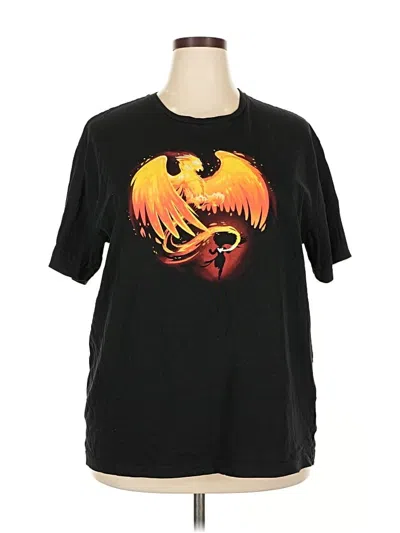 Pre-owned Marvel Short Sleeve T-shirt In Black