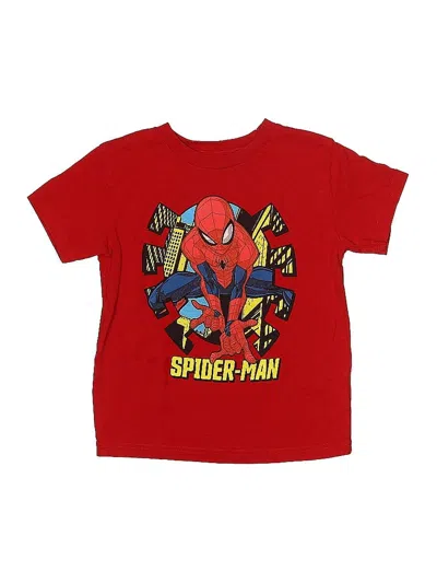 Pre-owned Marvel Kids' Short Sleeve T-shirt In Red