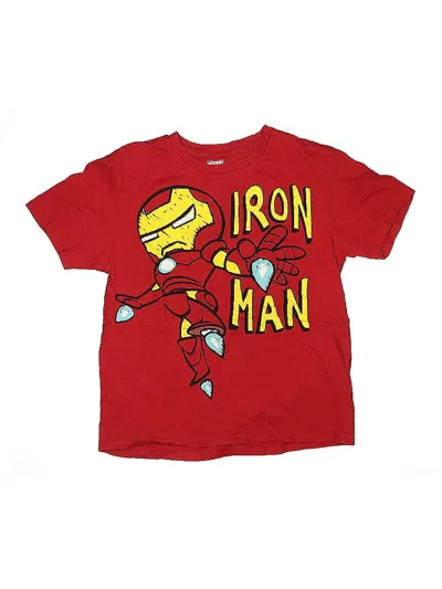 Pre-owned Marvel Kids' Short Sleeve T-shirt In Red