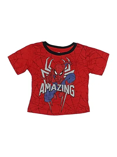 Pre-owned Marvel Kids' Short Sleeve T-shirt In Red