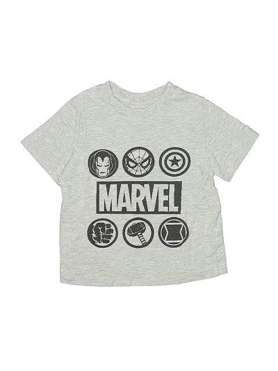 Pre-owned Marvel Kids' Short Sleeve T-shirt In Silver