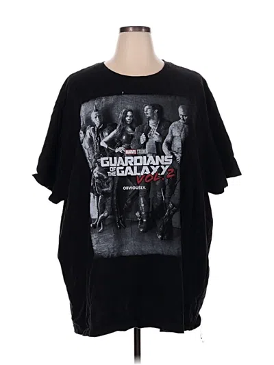 Pre-owned Marvel Short Sleeve T-shirt In Black