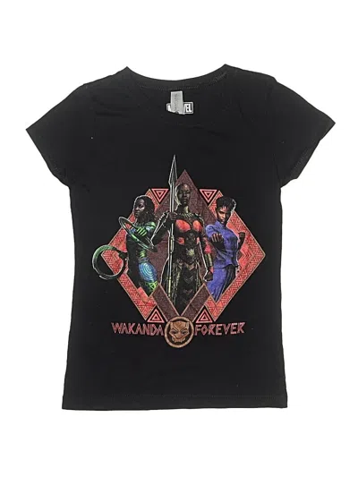 Pre-owned Marvel Kids' Short Sleeve T-shirt In Black
