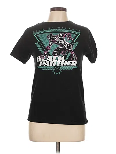 Pre-owned Marvel Short Sleeve T-shirt In Black