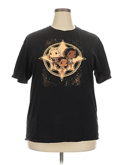 Pre-owned Marvel Short Sleeve T-shirt In Black