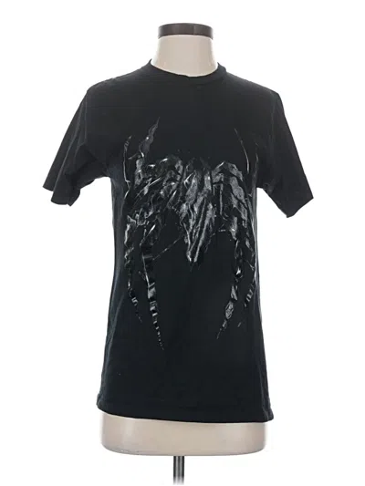 Pre-owned Marvel Short Sleeve T-shirt In Black