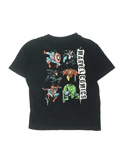 Pre-owned Marvel Kids' Short Sleeve T-shirt In Black