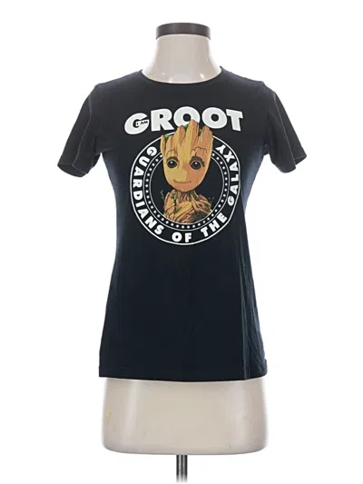 Pre-owned Marvel Short Sleeve T-shirt In Black