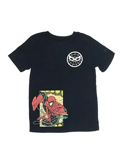 Pre-owned Marvel Kids' Short Sleeve T-shirt In Black
