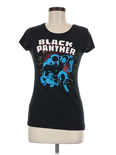 Pre-owned Marvel Short Sleeve T-shirt In Black