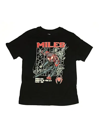 Pre-owned Marvel Kids' Short Sleeve T-shirt In Black