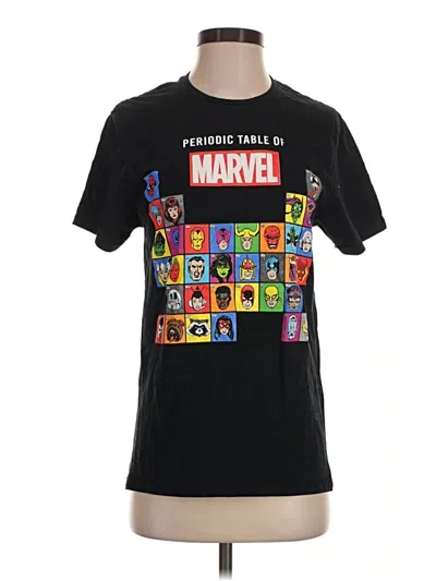 Pre-owned Marvel Short Sleeve T-shirt In Black
