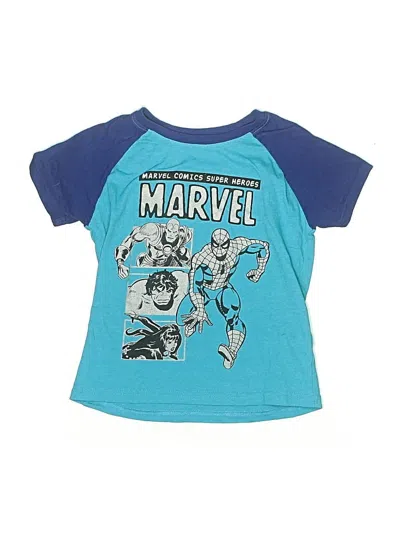 Pre-owned Marvel Kids' Short Sleeve T-shirt In Blue
