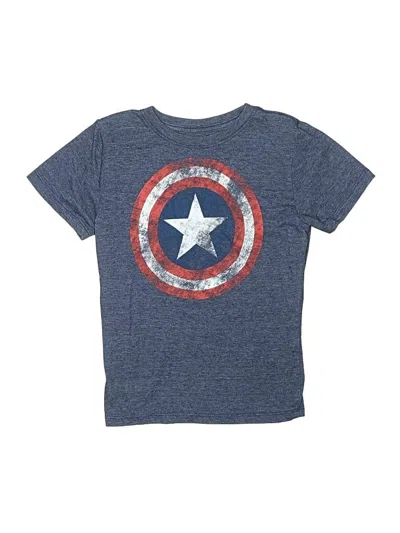 Pre-owned Marvel Kids' Short Sleeve T-shirt In Blue
