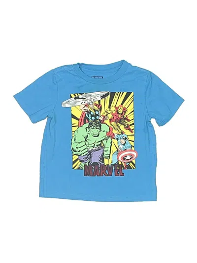 Pre-owned Marvel Kids' Short Sleeve T-shirt In Blue