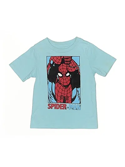 Pre-owned Marvel Kids' Short Sleeve T-shirt In Blue