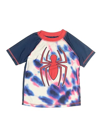 Pre-owned Marvel Kids' Short Sleeve T-shirt In Blue