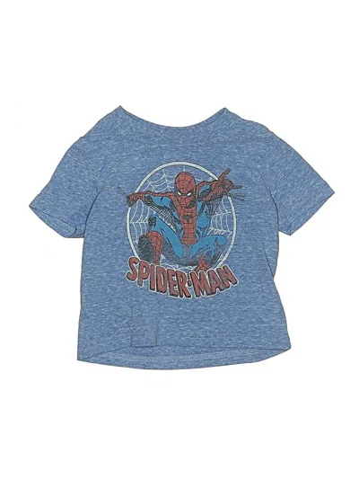 Pre-owned Marvel Babies' Short Sleeve T-shirt In Blue