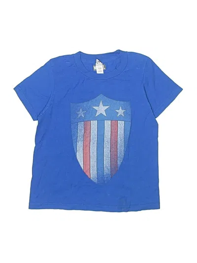 Pre-owned Marvel Kids' Short Sleeve T-shirt In Blue
