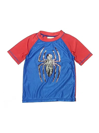 Pre-owned Marvel Kids' Short Sleeve T-shirt In Blue