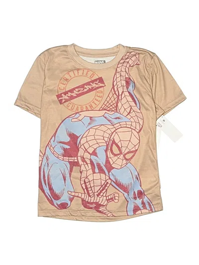 Pre-owned Marvel Kids' Short Sleeve T-shirt In Brown