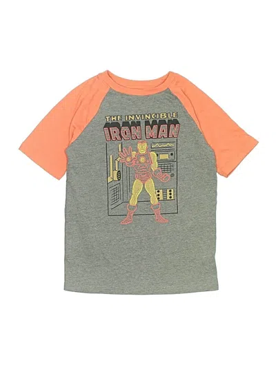 Pre-owned Marvel Kids' Short Sleeve T-shirt In Gray
