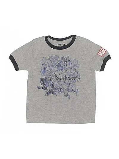 Pre-owned Marvel Kids' Short Sleeve T-shirt In Gray