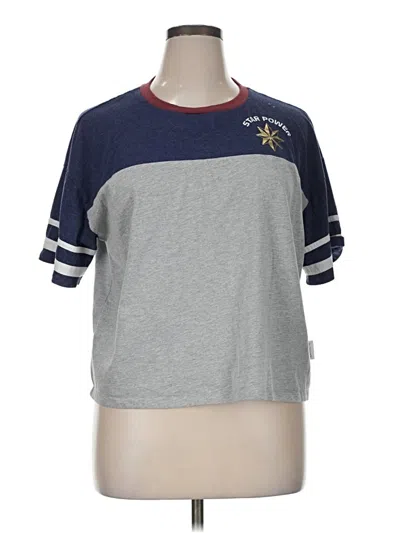 Pre-owned Marvel Short Sleeve T-shirt In Gray