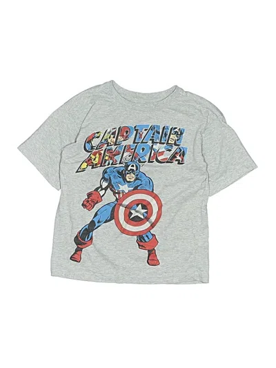 Pre-owned Marvel Kids' Short Sleeve T-shirt In Gray