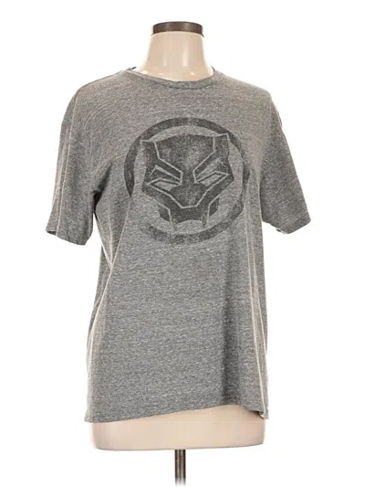 Pre-owned Marvel Short Sleeve T-shirt In Gray
