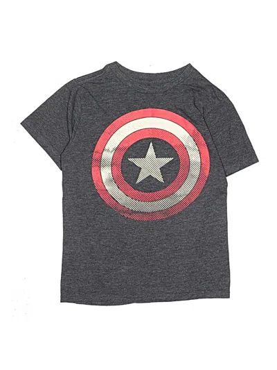 Pre-owned Marvel Kids' Short Sleeve T-shirt In Gray
