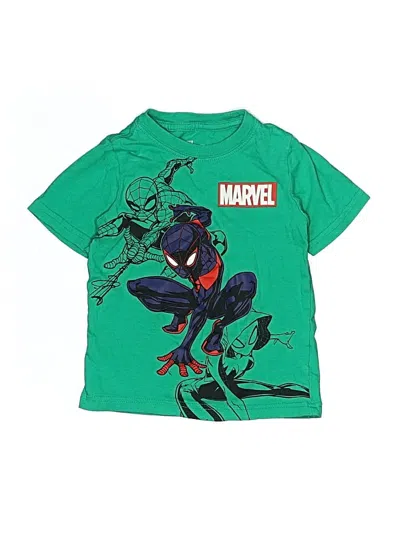 Pre-owned Marvel Kids' Short Sleeve T-shirt In Green