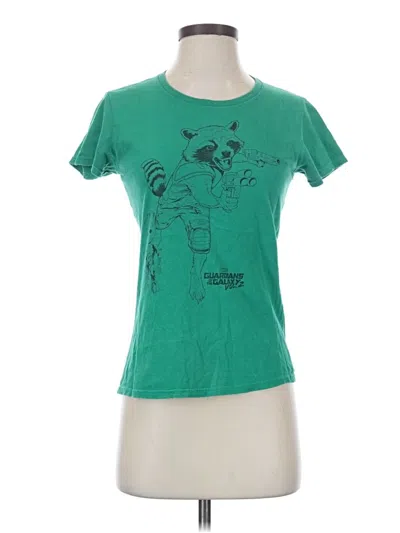 Pre-owned Marvel Short Sleeve T-shirt In Green