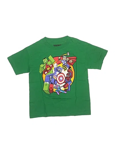 Pre-owned Marvel Kids' Short Sleeve T-shirt In Green