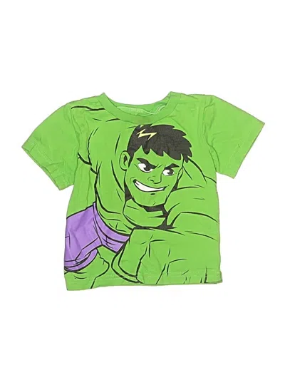 Pre-owned Marvel Kids' Short Sleeve T-shirt In Green