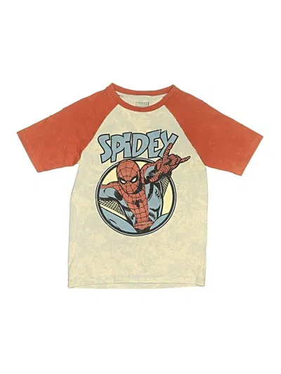 Pre-owned Marvel Kids' Short Sleeve T-shirt In Orange