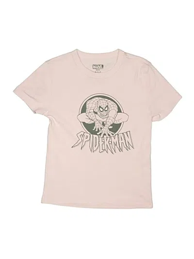 Pre-owned Marvel Kids' Short Sleeve T-shirt In Pink